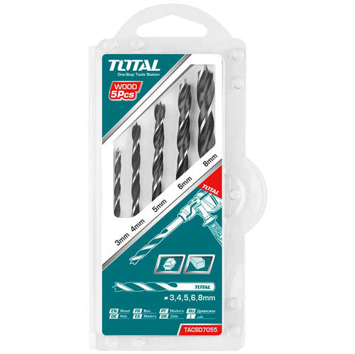 5 Pcs wood drill bits set